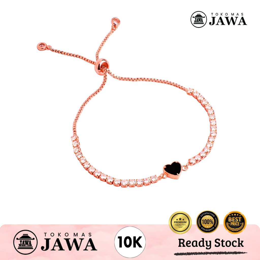 Gelang Tali Emas Serut Lovclifa Kadar 10 Karat Toko Mas Jawa