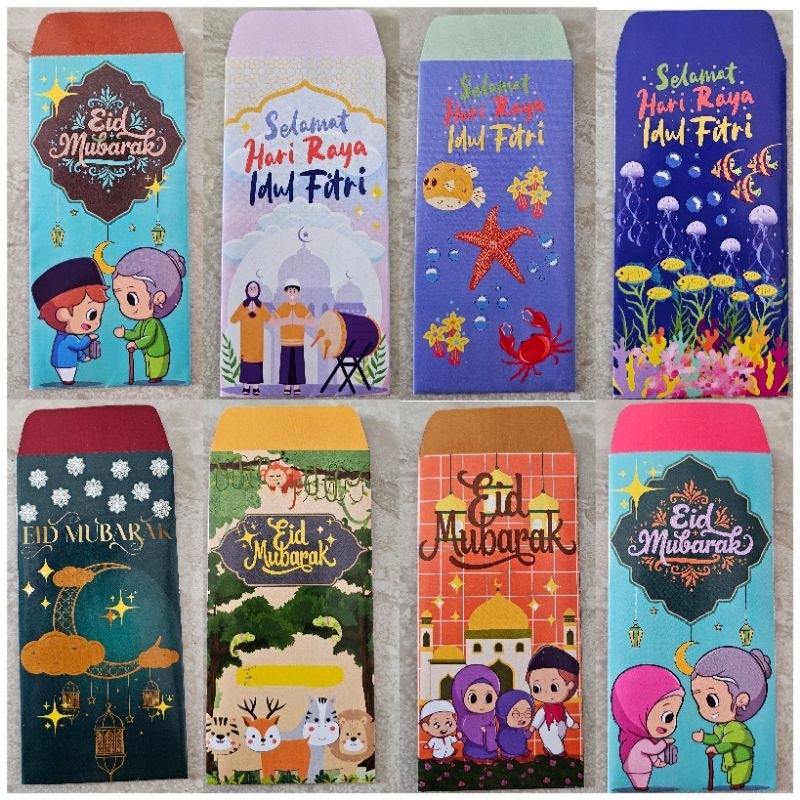 

Amplop Lebaran Lucu Bahan Art Paper Ukuran 7 x 15 Cm - Uang Baru Masuk Tanpa Terlipat