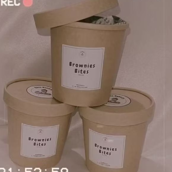 

BROWNIES BITES CUP 16 OZ