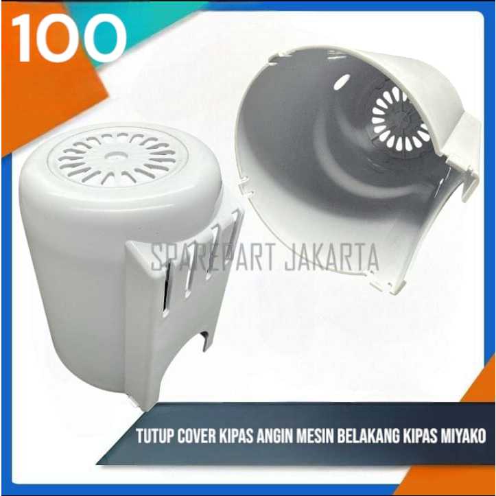 TUTUP cover kipas angin MESIN BELAKANG Kipas Miyako 12" 16"