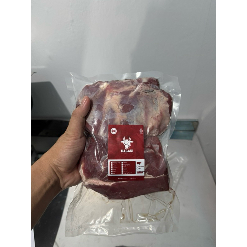 

Daging Sapi Segar Premium Lokal 1 Kg