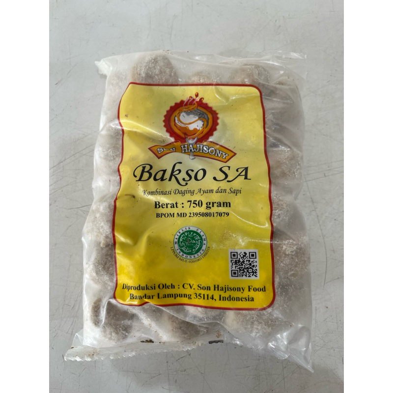

BAKSO SA SON HAJISONY LAMPUNG | 750 gr