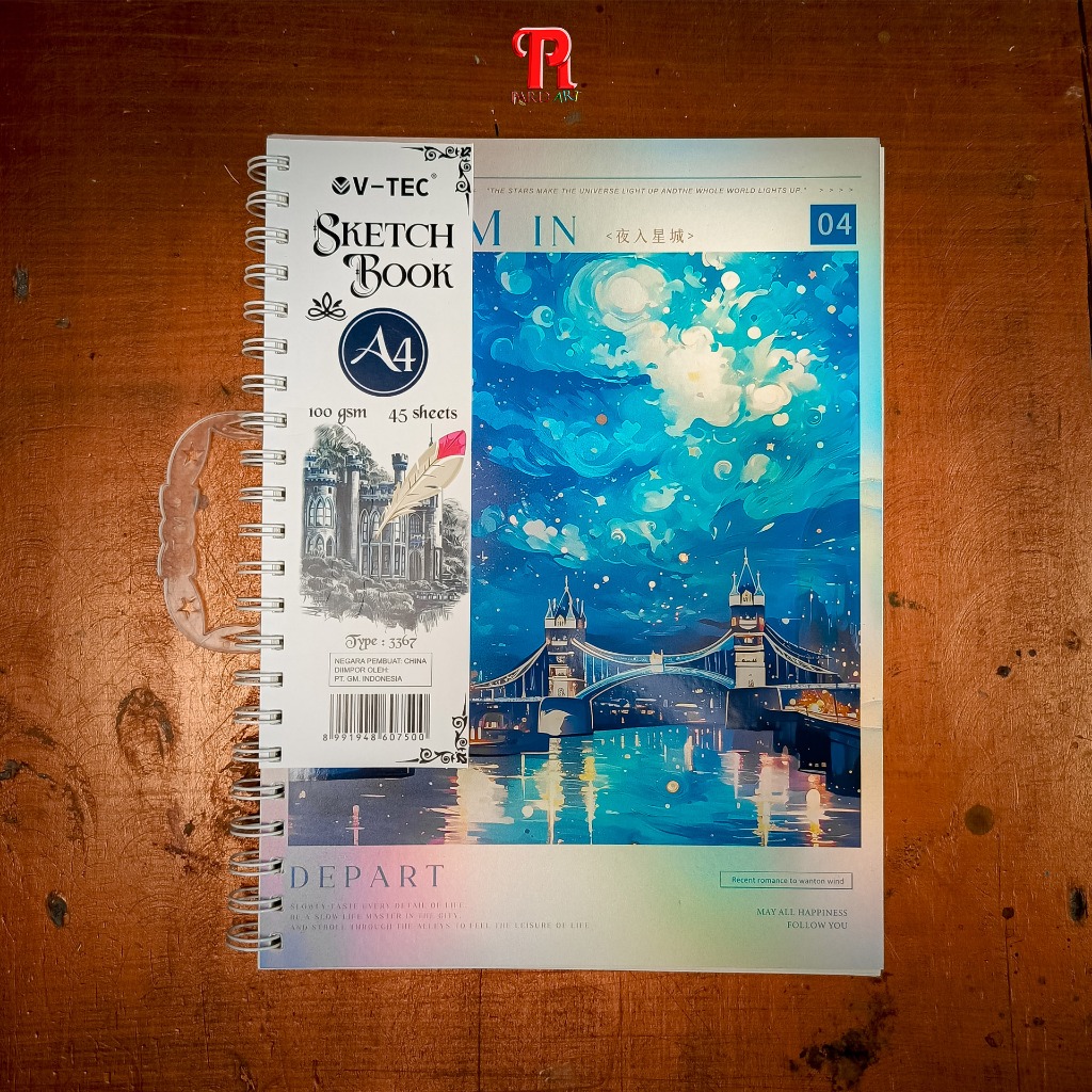 

Sketchbook A4 / Buku Gambar / Sketchbook Spiral