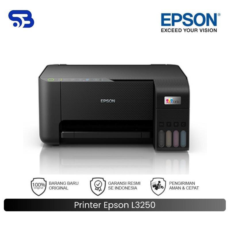 Epson Printer L3250 Pengganti L3150 All In One WiFi Printer Multifungsi Garansi Resmi Epson Indonesi
