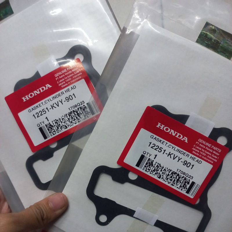 12251KVY901 – GASKET CYLINDER HEAD, PAKING ATAS, PAKING HEAD, PAKING KOP, GASKET HEAD BEAT KARBU, SP