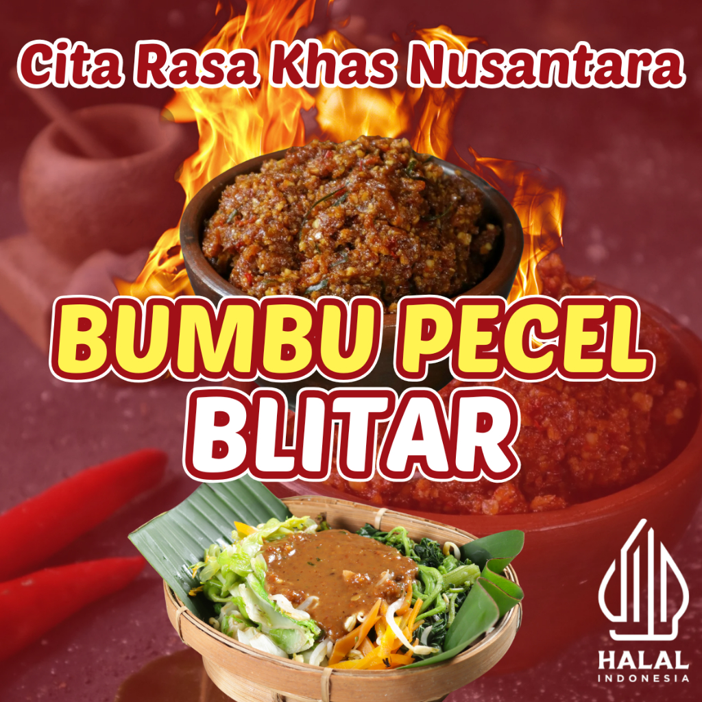 

Bumbu Pecel Blitar: Kacang Tanah Gurih dan Pedasnya Cabai dalam Bumbu Pecel Blitar yang Otentik