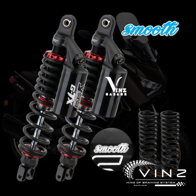 Shock YSS GTX Yamaha Xmax Black Series // Shock YSS G-TX Yamaha Xmax Black Series Original By YSS Su