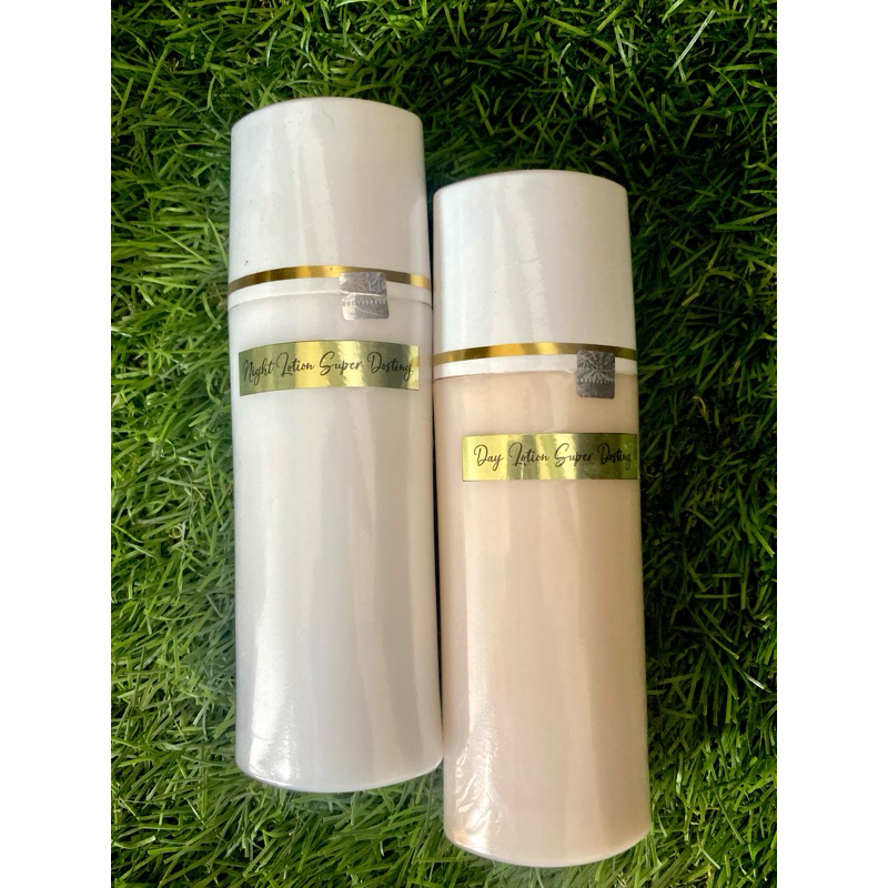 HB Super Dosting Day (Kuning SPF 35+) & HB Night super Dosting (Putih)