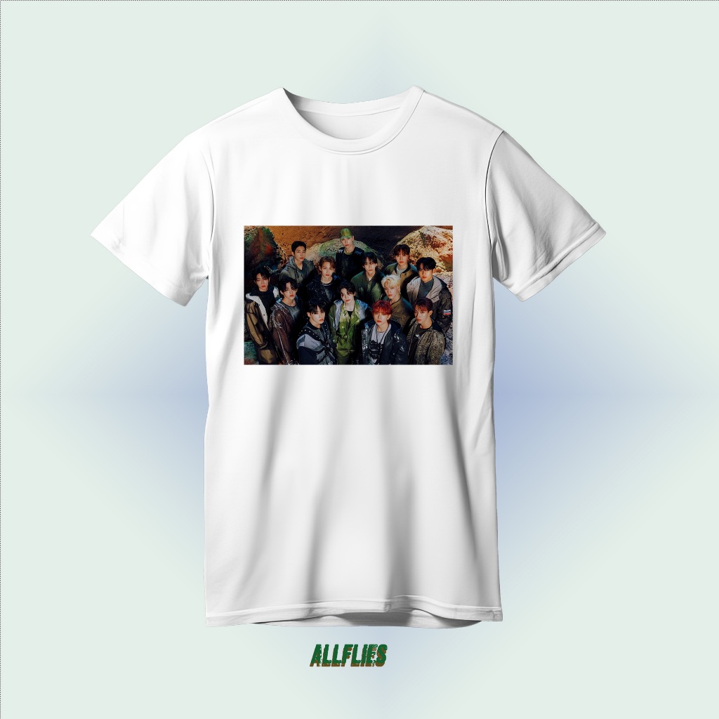 Kaos T-Shirt Band K-Pop SVT, Seventeen