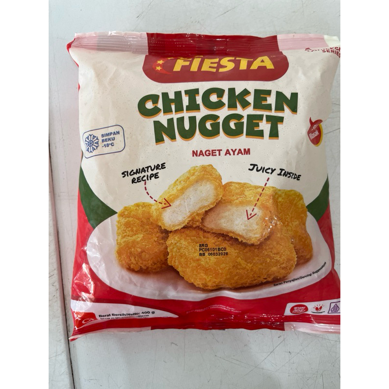

FIESTA CHICKEN NUGGET | 400 gr