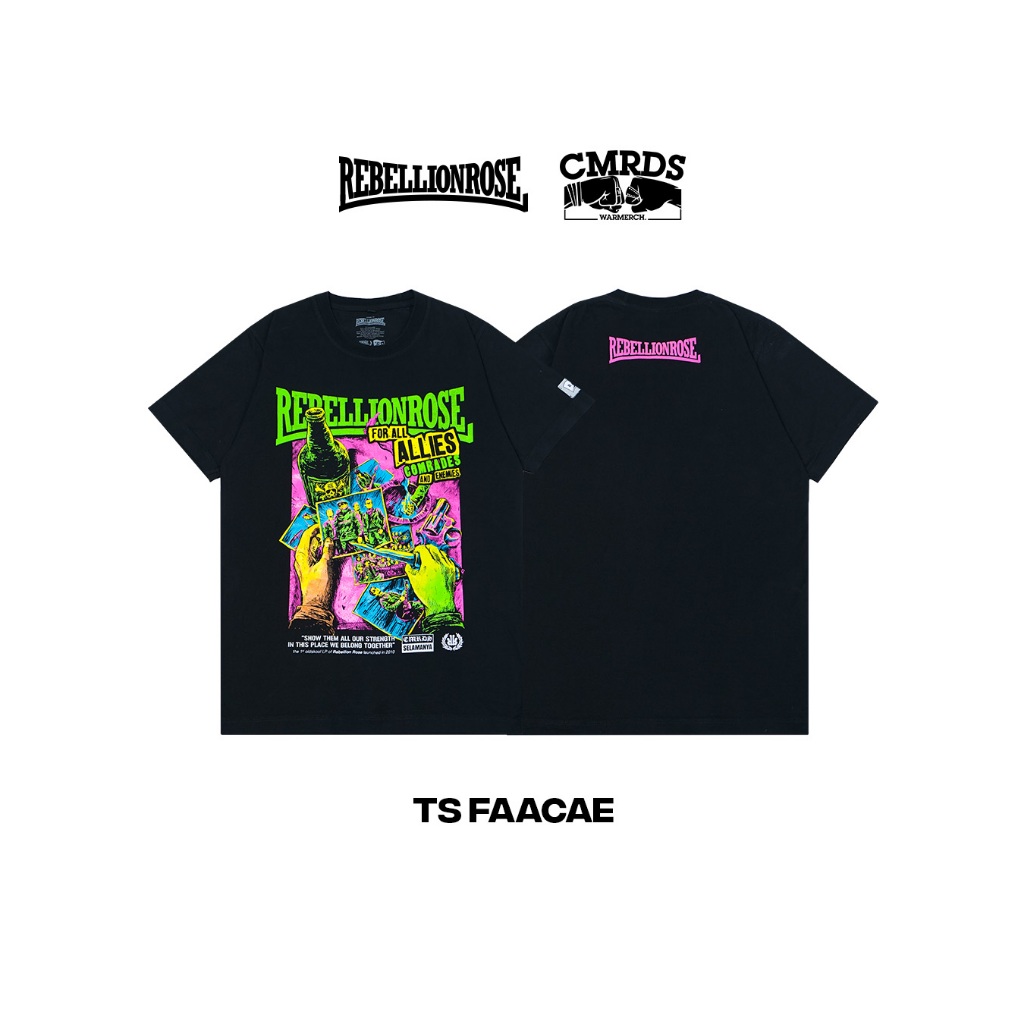 READY STOCK - TS FAACE BK - Kaos Rebellion Rose Original For All Allies Comrades And Enemies