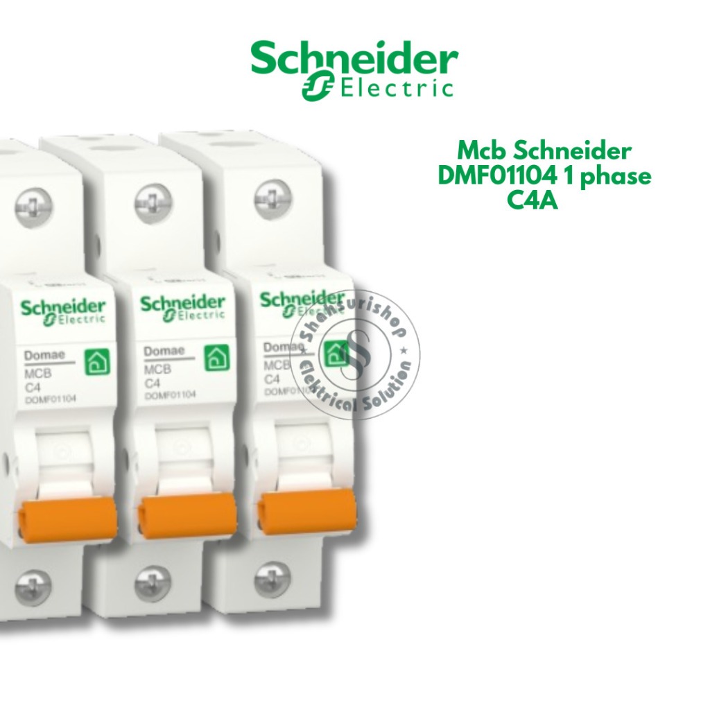 MCB Schneider PLN Ampere 4A, 10A, 16A