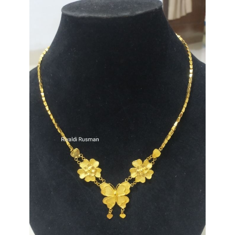 kalung padi mawar 10 gram