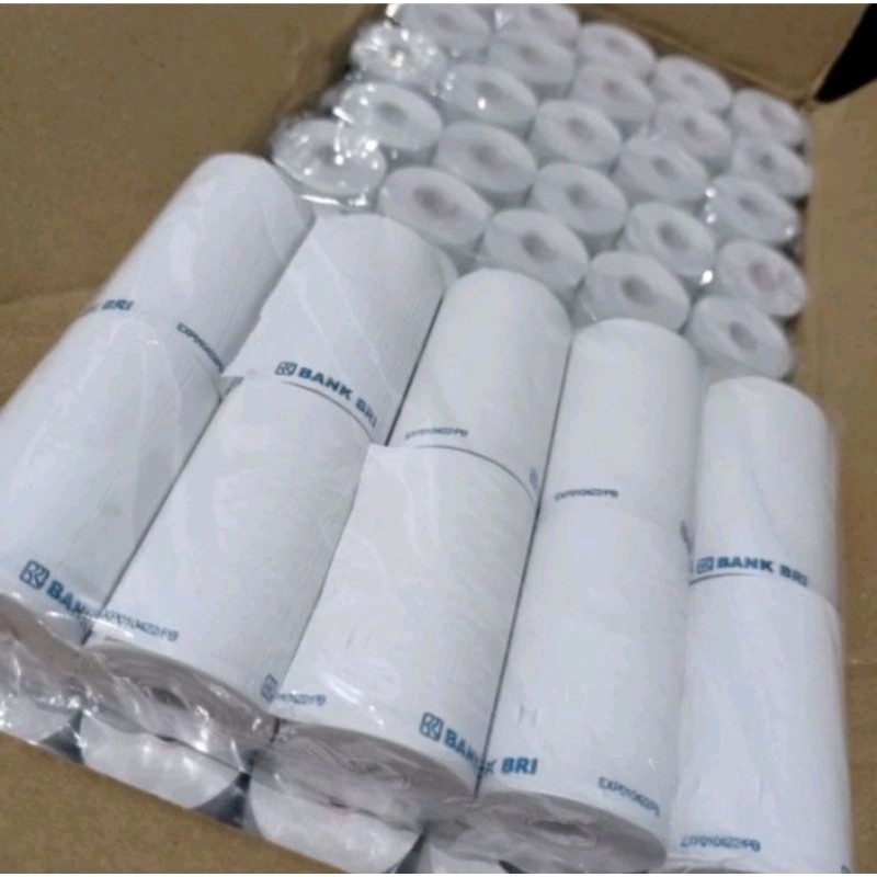 

@kertas thermal logo Bri 1pk isi 10 roll