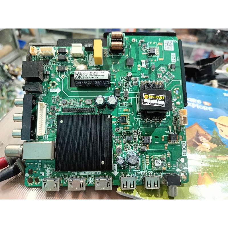 mainboard mesin tv led android smart weyon 32 inch