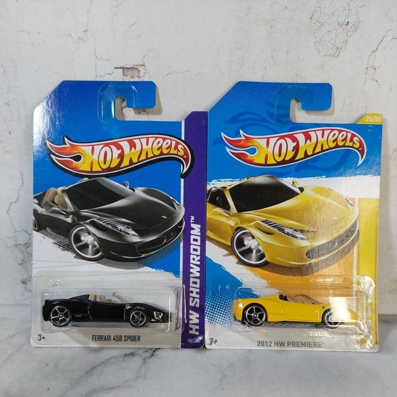 Hot Wheels Ferrari 458 Spider