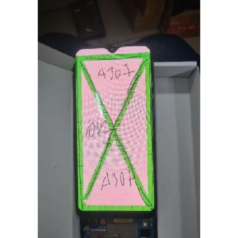 lcd samsung a30s ori copotan