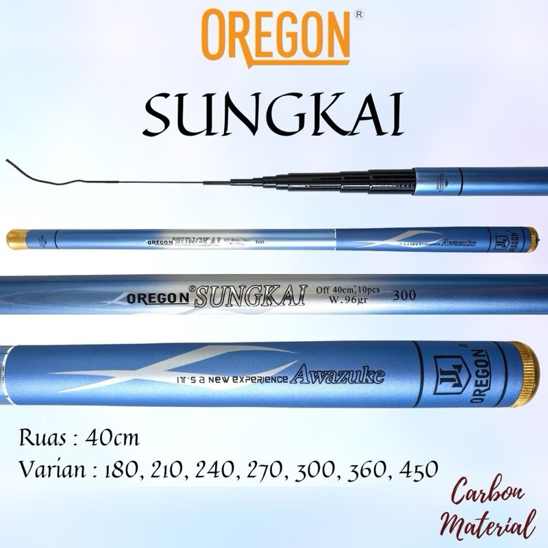 Joran Tegek Oregon Sungkai