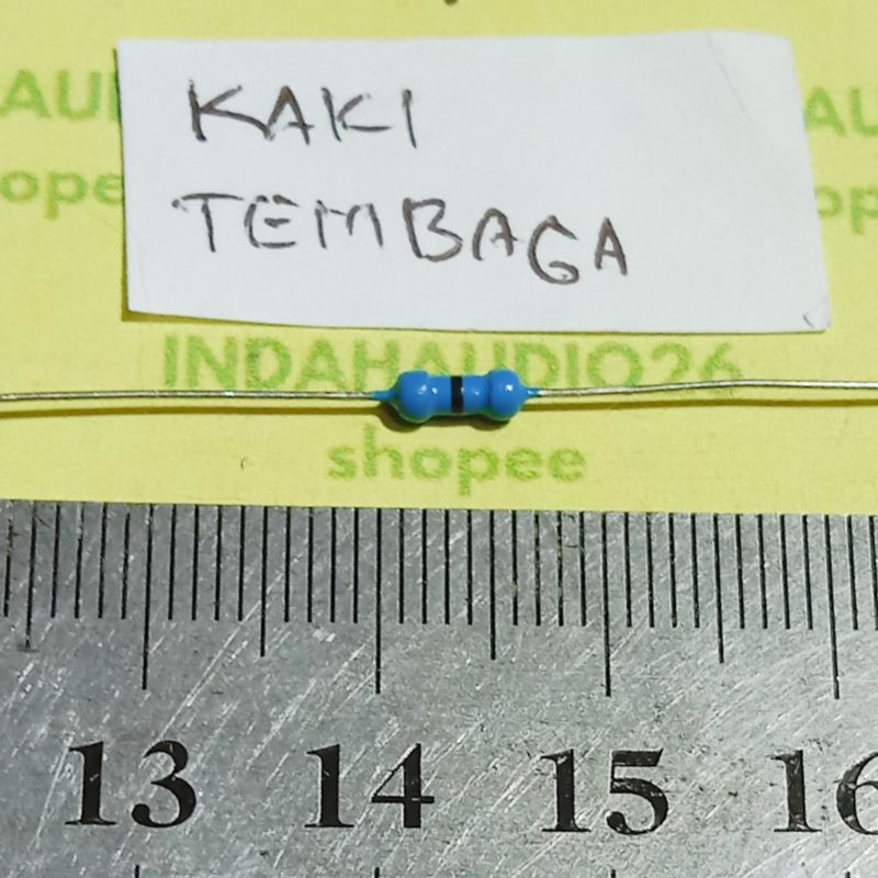 resistor jumper 0R  kawat jamper 0 ohm   1/4w  1per4 watt 0 r  biar keliatan keren tanpa kawat jumpe