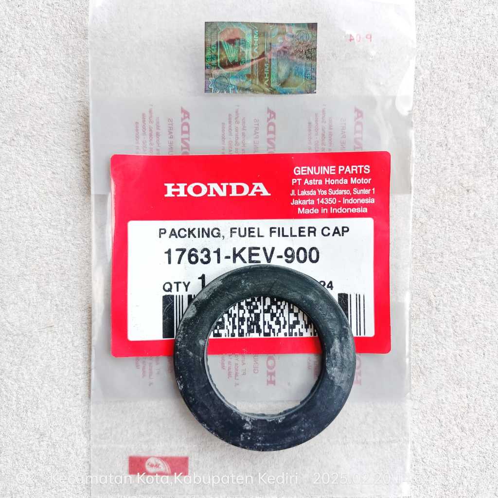 Karet-Seal-Sil Cap-Cover-Tutup Tangki-Tengki Bensin Honda BeAT-Spacy-Scoopy Genio Vario 110-125-150 