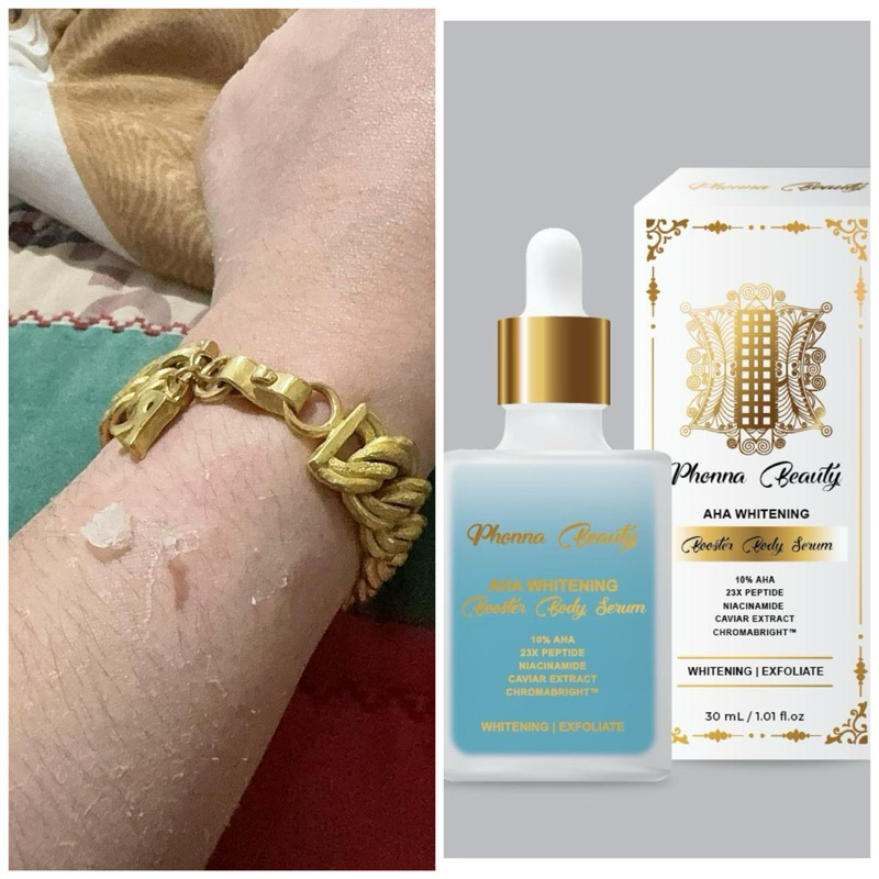 AHA WHITENING BOOSTER BODY SERUM PHONNA BEAUTY | AHA PHINNA 30 ml