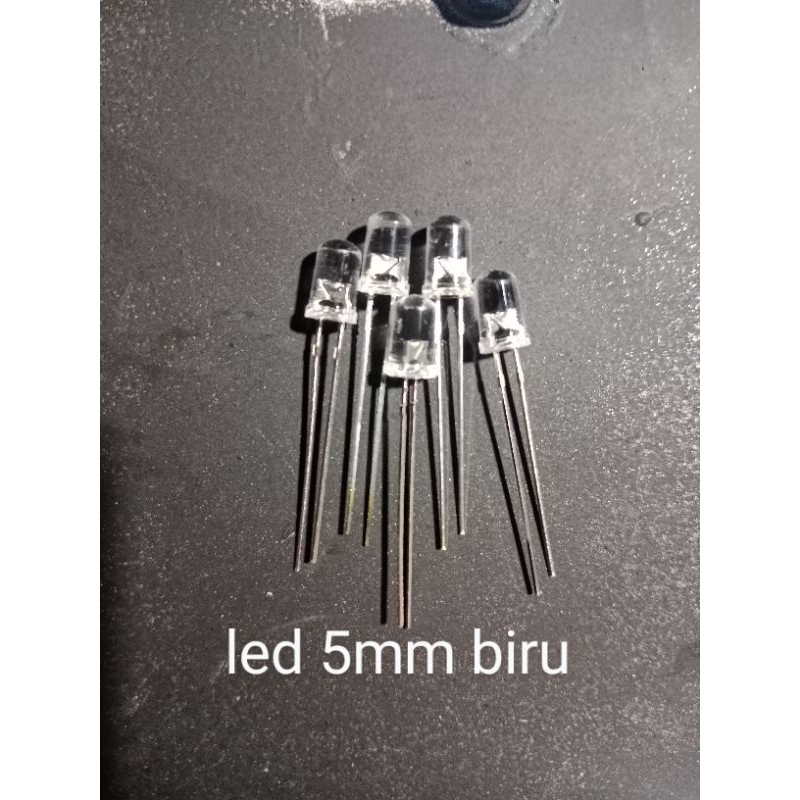 led 5mm warna biru harga untuk 100pcs