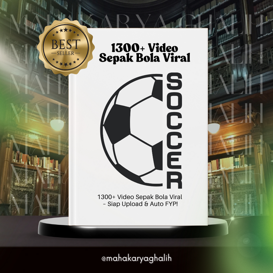1300+ Video Sepak Bola Viral – Siap Upload & Auto FYP