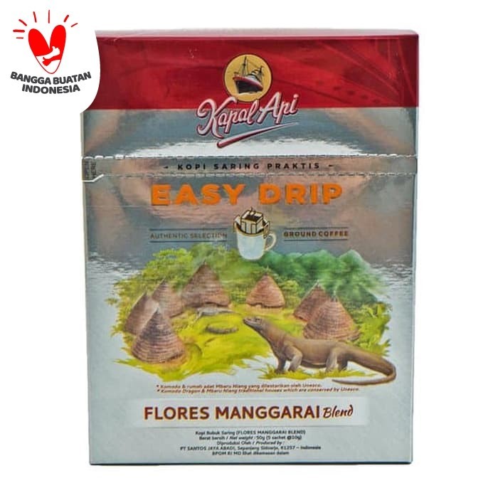

Kapal Api Easy Drip Toraja Peaberry Blend 50 gram