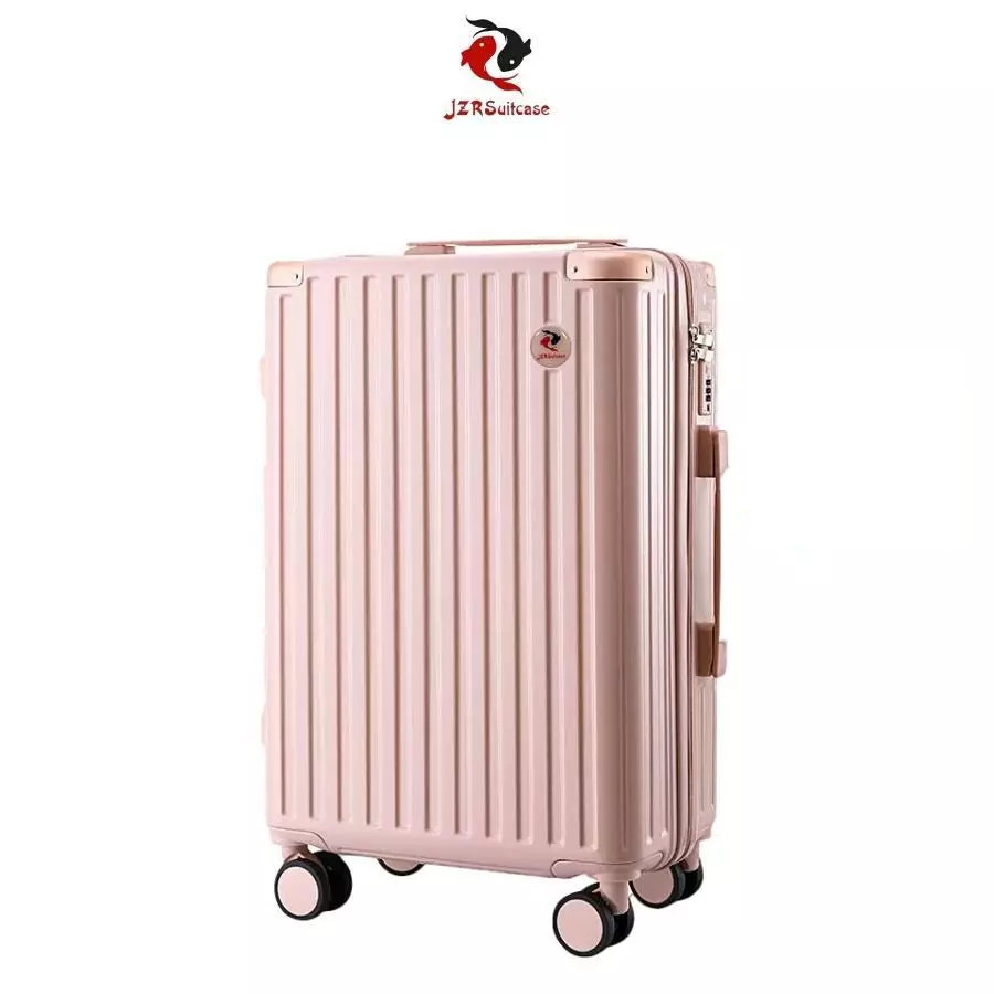 Jzr Suitcase 20 inch Koper airwheel koper Kabin Bagasi Koper Tas Travel Polo besar 24 inch Koper ABS