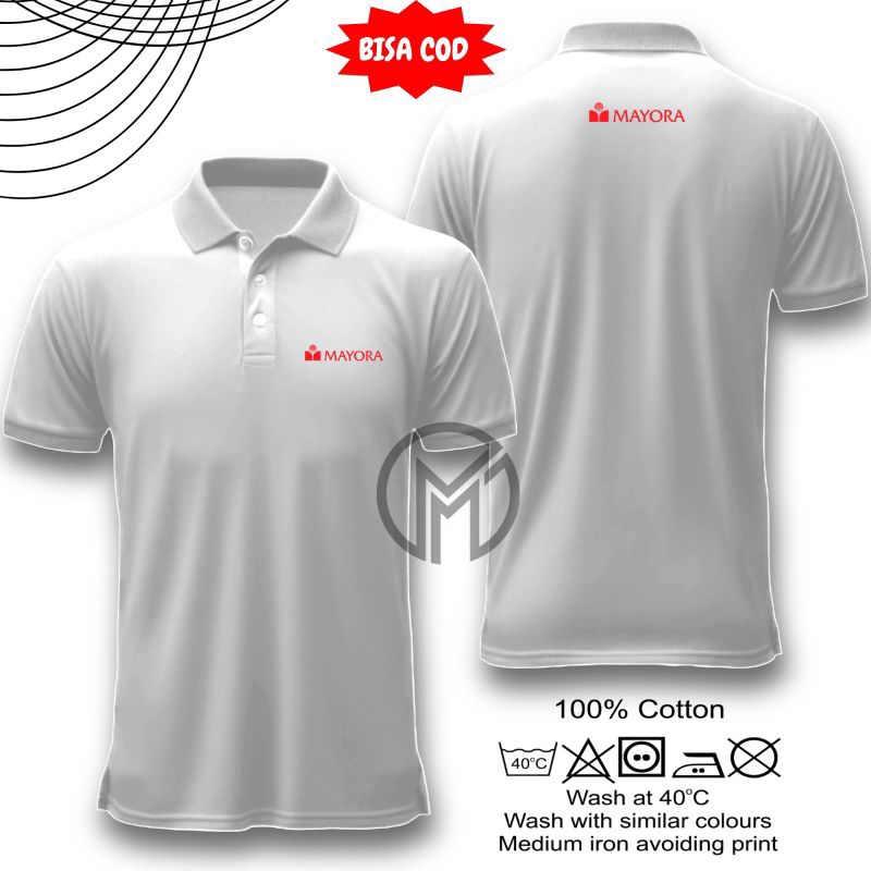 POLOSHIRT POLO KAOS KERAH PT. MAYORA KAOS PROFESI - POLO KARYAWAN MAYORA GROUP - MUDAH JAYA