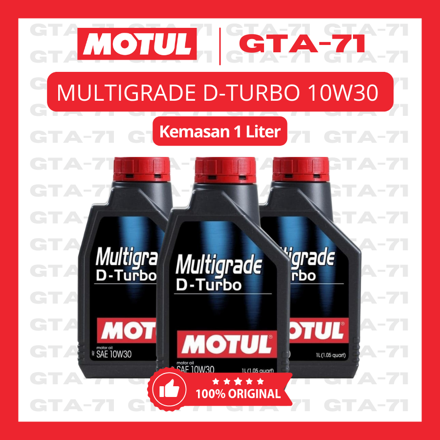 MULTIGRADE D-TURBO 10W30 OLI MESIN UNTUK MOBIL DIESEL