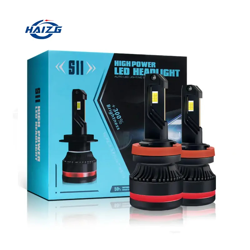 LED S11 CANBUS 110W H4 H11 9005 9006 CSP SEPASANG