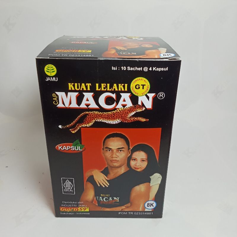 

Jamu Macan kapsul gujati kemasan 1 pack 10 sachet @4kapsul