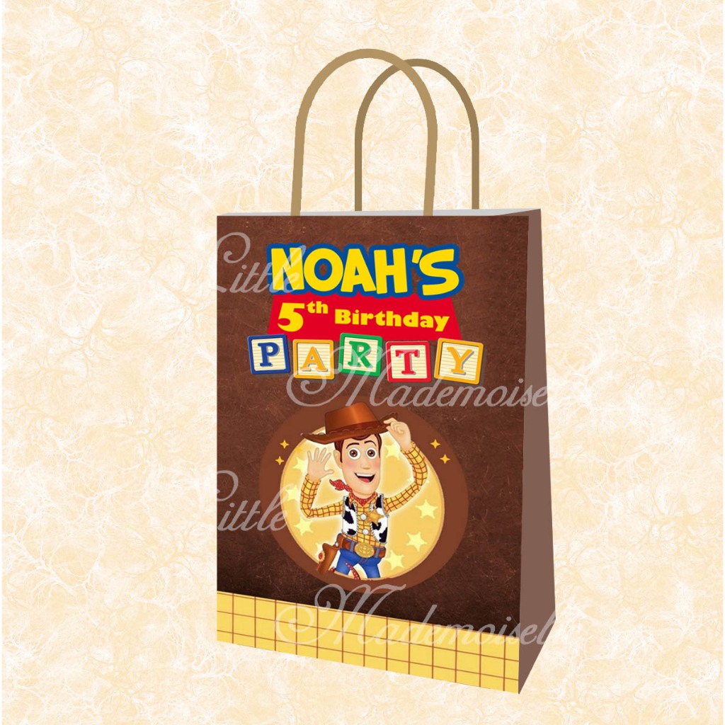 

Tas Ulang Tahun Anak / Goodie Bag Anak / Paper Bag Toy Story