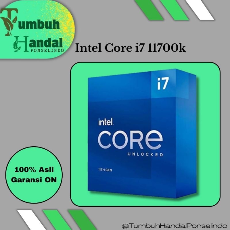 Processor Intel Core i7 Gen 11 11700k