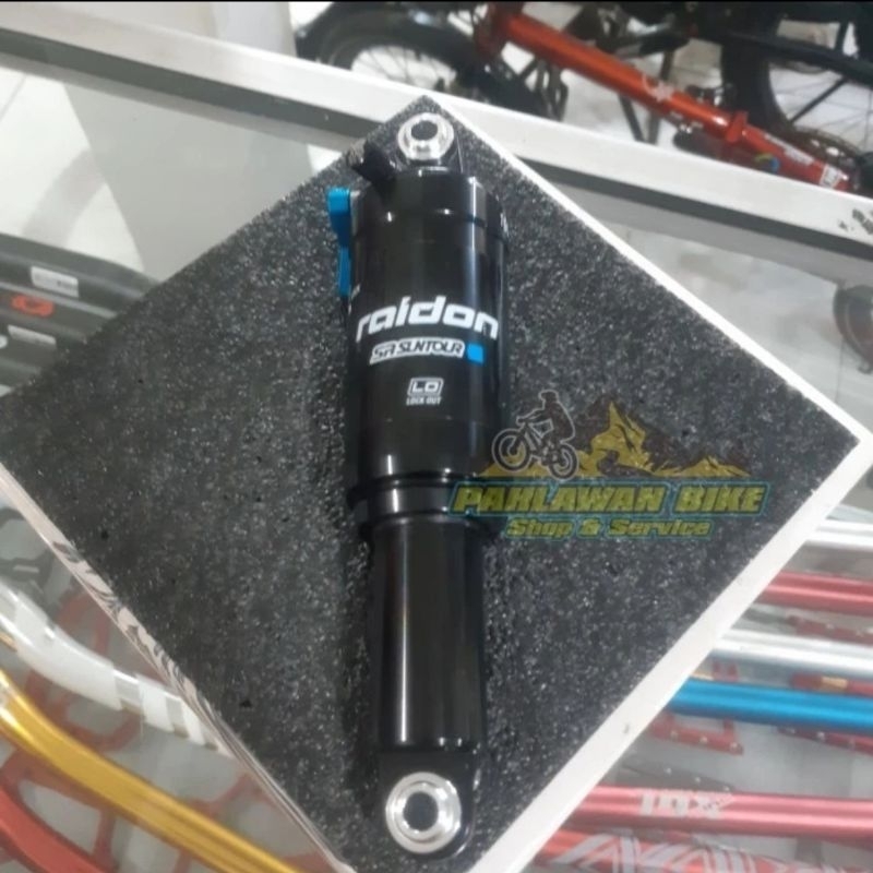 Rear shock sepeda 190mm 19cm Suntour Raidon