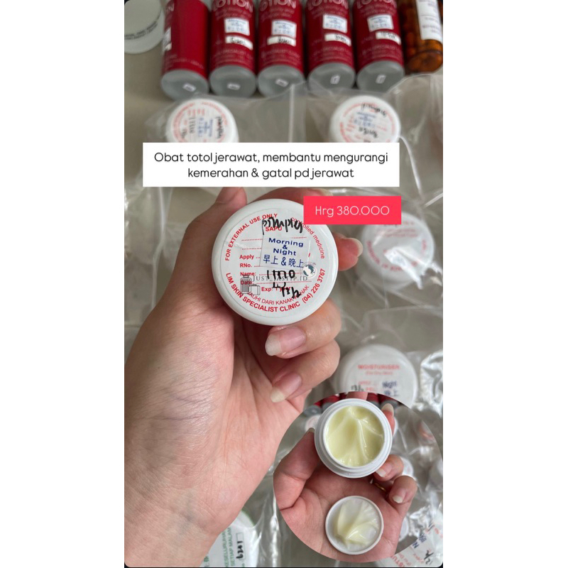 Cream totol acne Lim skin (PO PENANG)