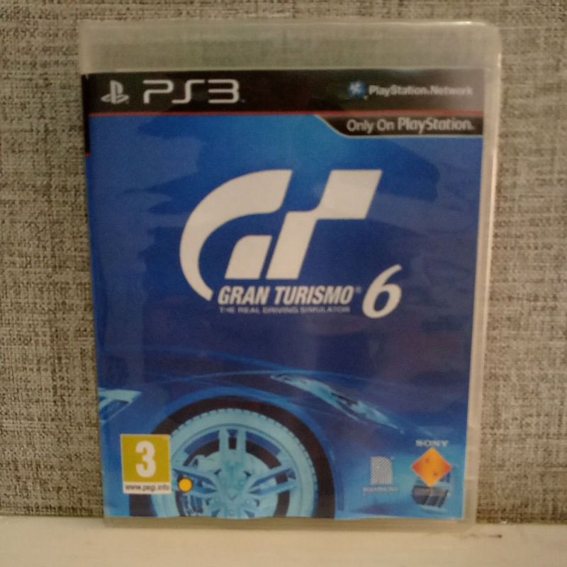BD CD KASET ORIGINAL PS3 Gran turismo 6 Usa Bahasa Inggris