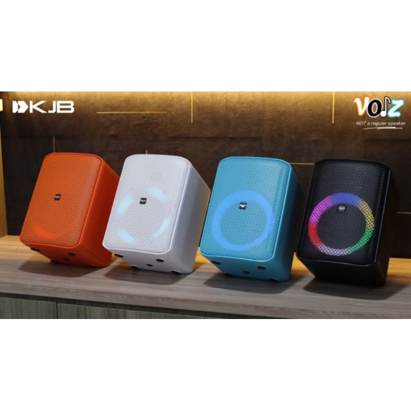 KJB Party Box Active Speaker Portable VOIZ AV308 Bluetooth