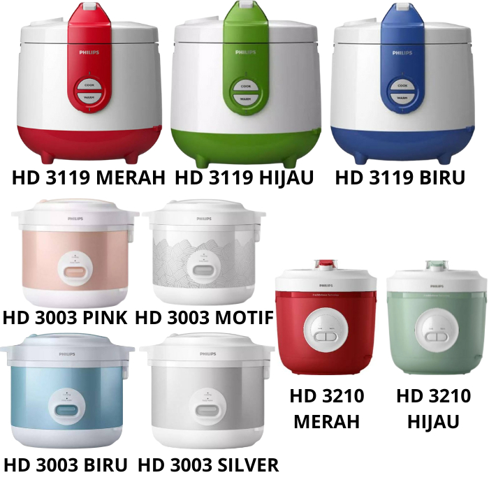 Magic Com 2 Liter Philips HD 3119