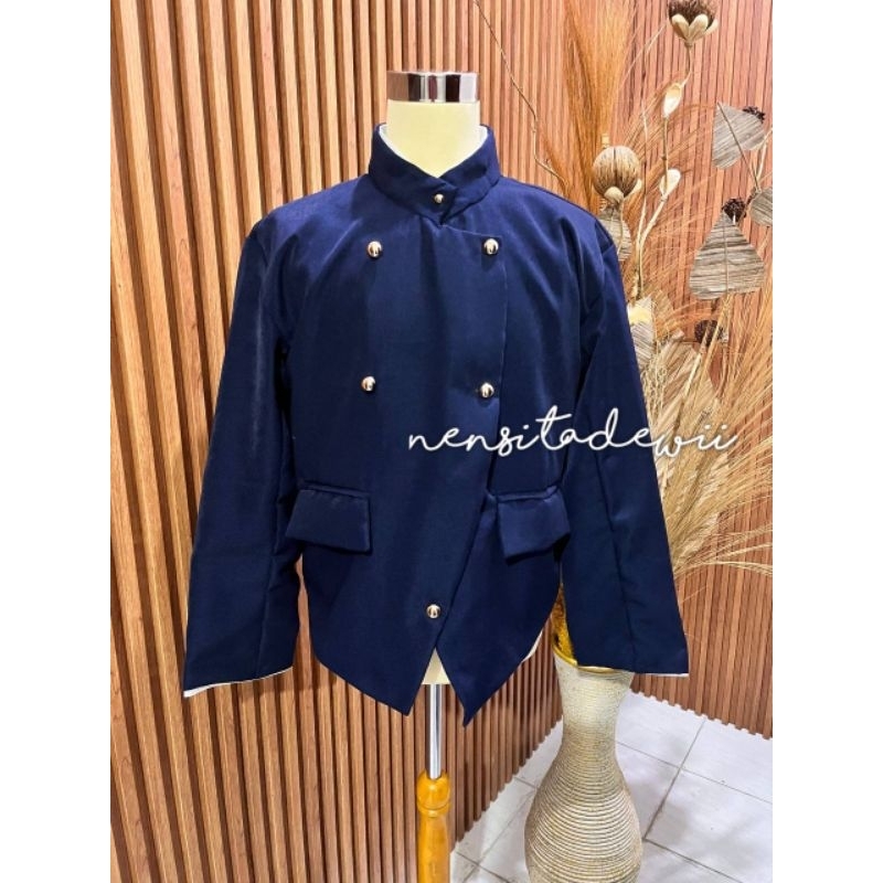 [Navy] Beskap Adat Jawa - Solo / Beskap Pager Bagus / Beskap Among Tamu