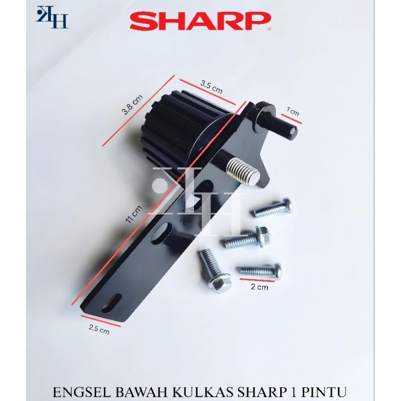 CUSTOM ENGSEL BAWAH KULKAS SHARP#KULKAS