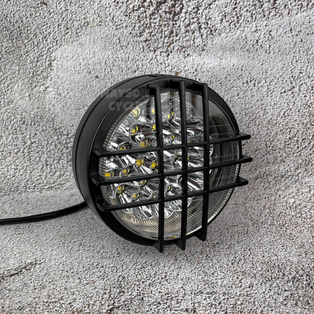 Headlamp Grill Lampu Depan Custom Motor Japstyle Caferacer Tracker SKU 12799