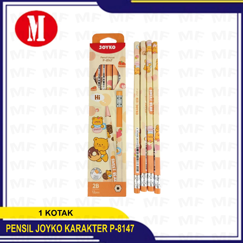 Pensil Joyko 2B Karakter P-8147