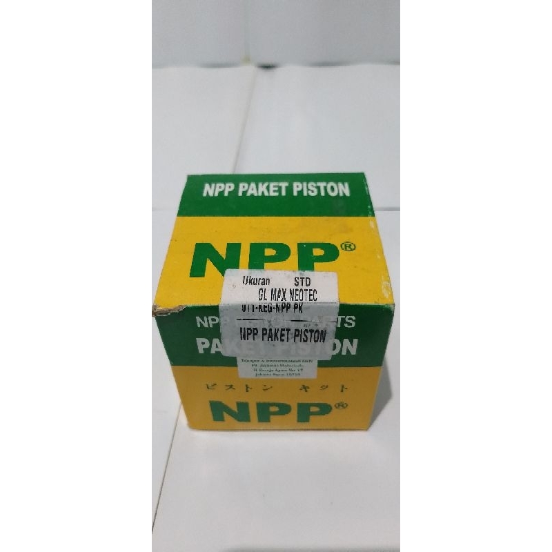 piston gL max neotec, ukuran standart (baru)