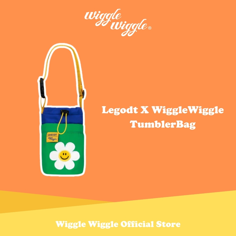 Wiggle Wiggle Legodt X Wiggle Wiggle Tumbler Bag tas  botol minum tumbler korea