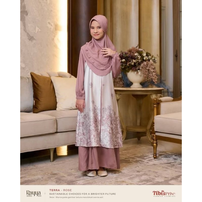 Terra Dress Couple | Dress Couple Ibu dan Anak By Nibras 2025