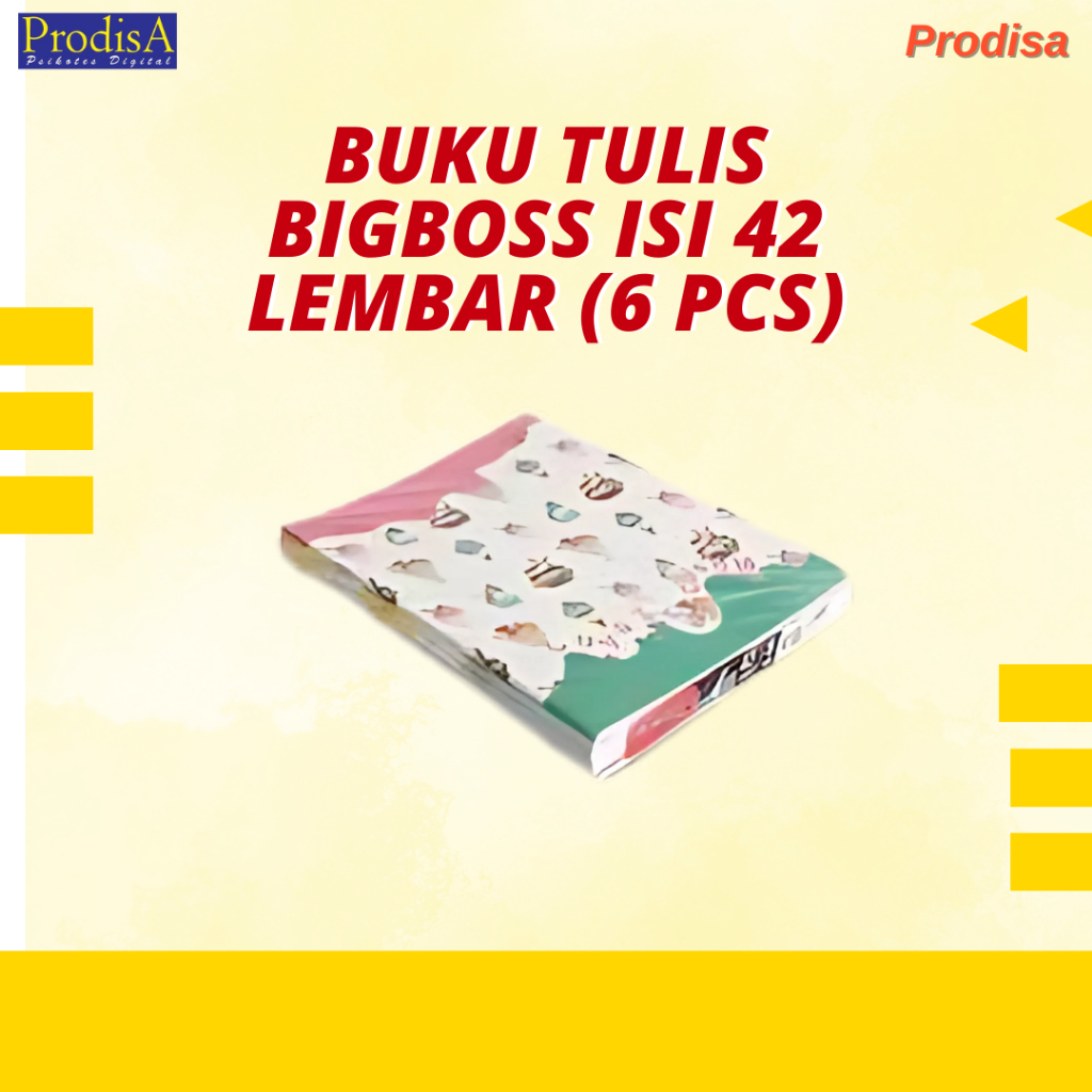 

BUKU BIGBOSS ISI 42 LEMBAR DAN BUKU BIGBOSS ISI 50 LEMBAR (PACK-AN)