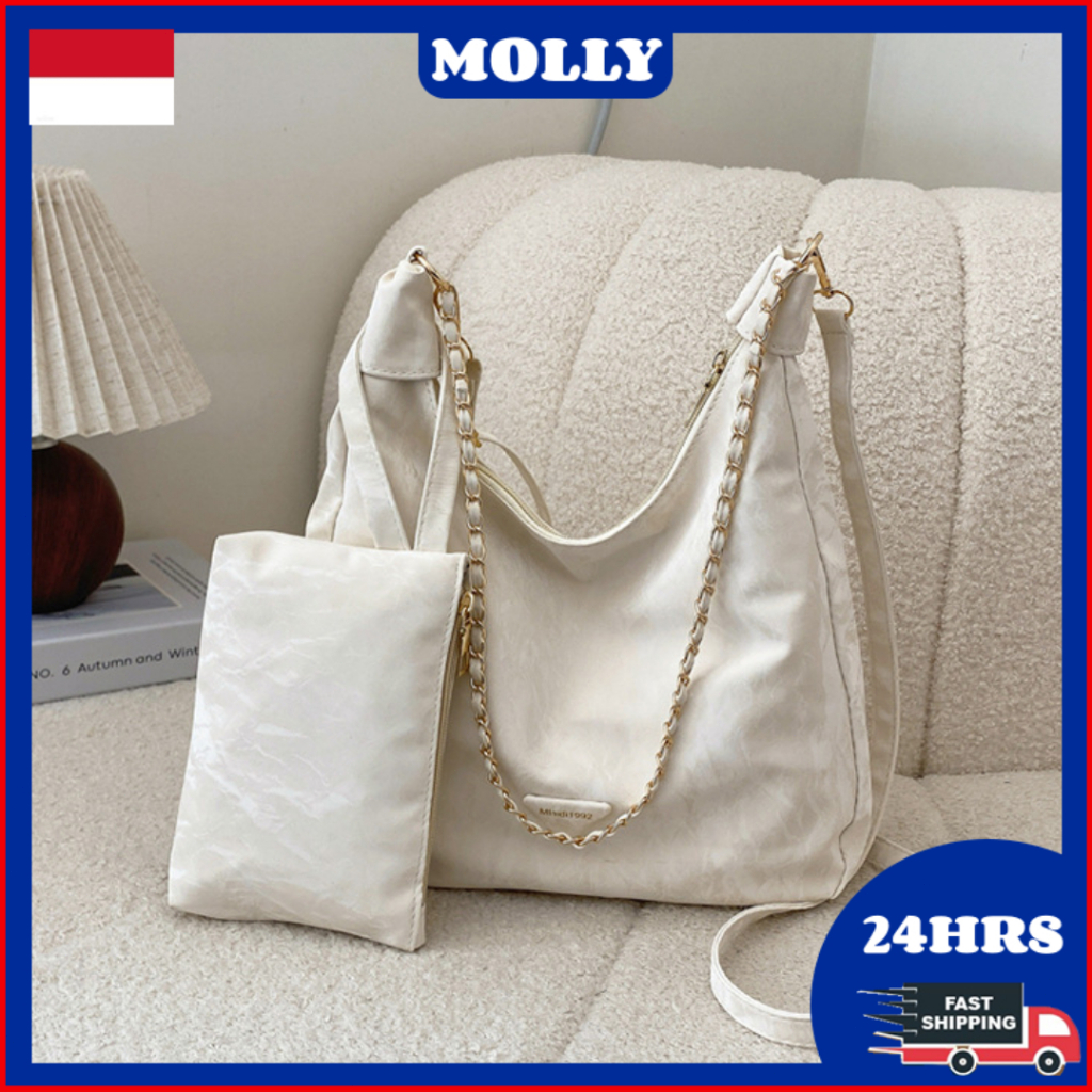 【COD】Tas Selempang Tas Wanita Tas Tote Wanita Ransel Wanita Tas Bahu Rantai Serbaguna