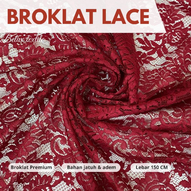 BROKAT CHANTILY/BROKAT LACE CHANTILY/SRAGAM BROKAT AMONG TAMU/LACE CHANTILY PREMIUM/BROKAT LACE TERM